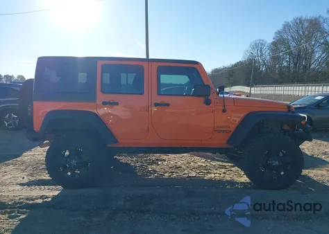 2012 Jeep Wrangler Unlimited Sport z USA, uszkodzony, nr VIN 1C4BJWDG0CL172032